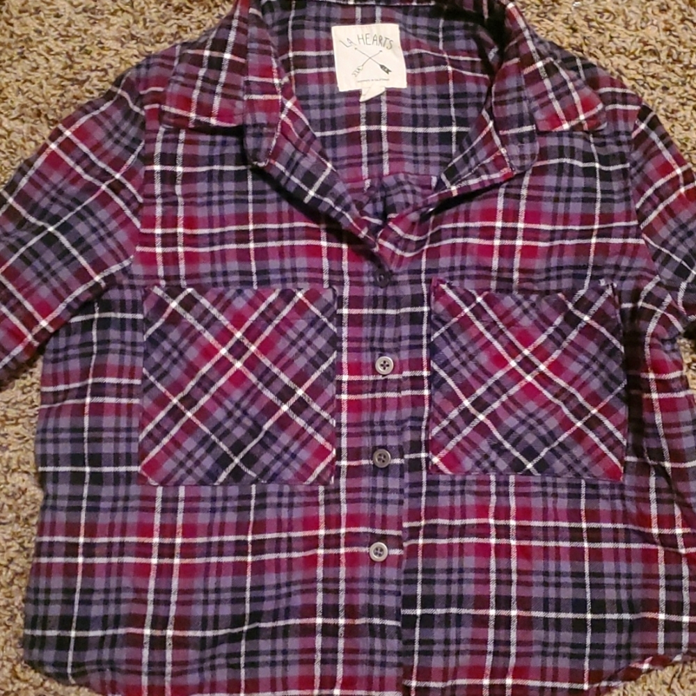 Cropped Flannel